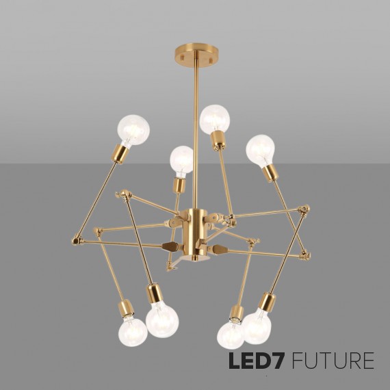 Loft Industry Modern - Brass Spyder